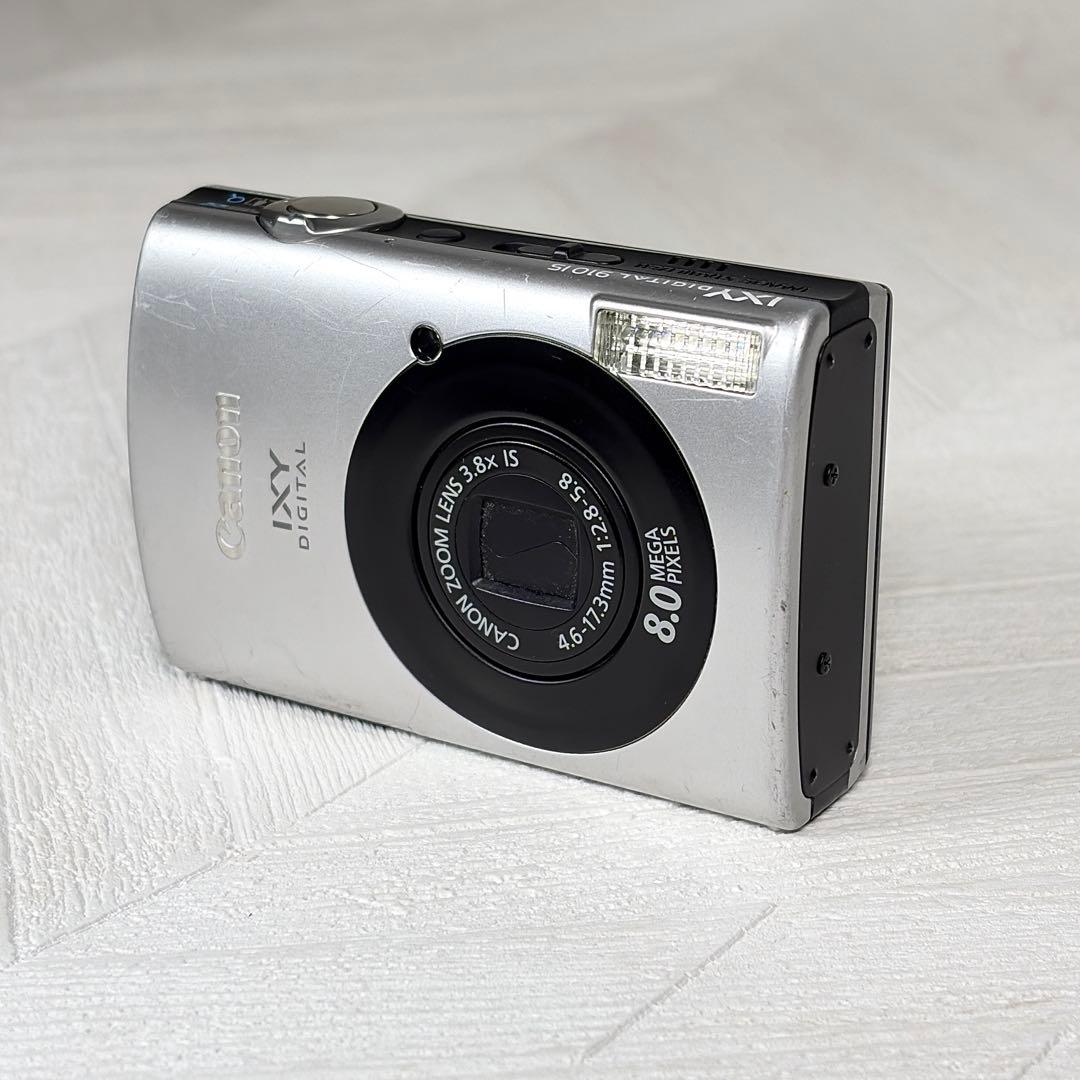 Canon IXY DIGITAL 910 IS シルバー デジカメ 動作品