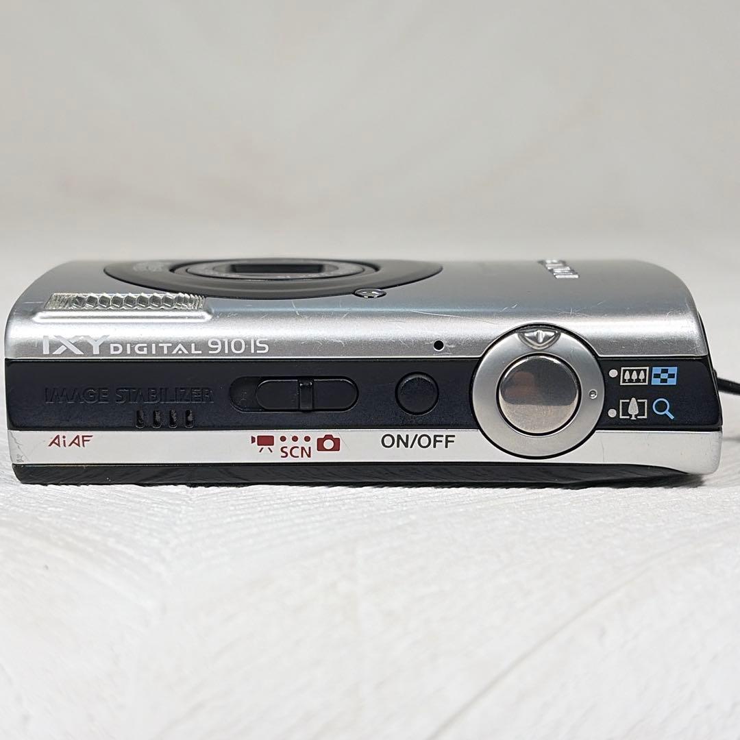 Canon IXY DIGITAL 910 IS シルバー デジカメ 動作品