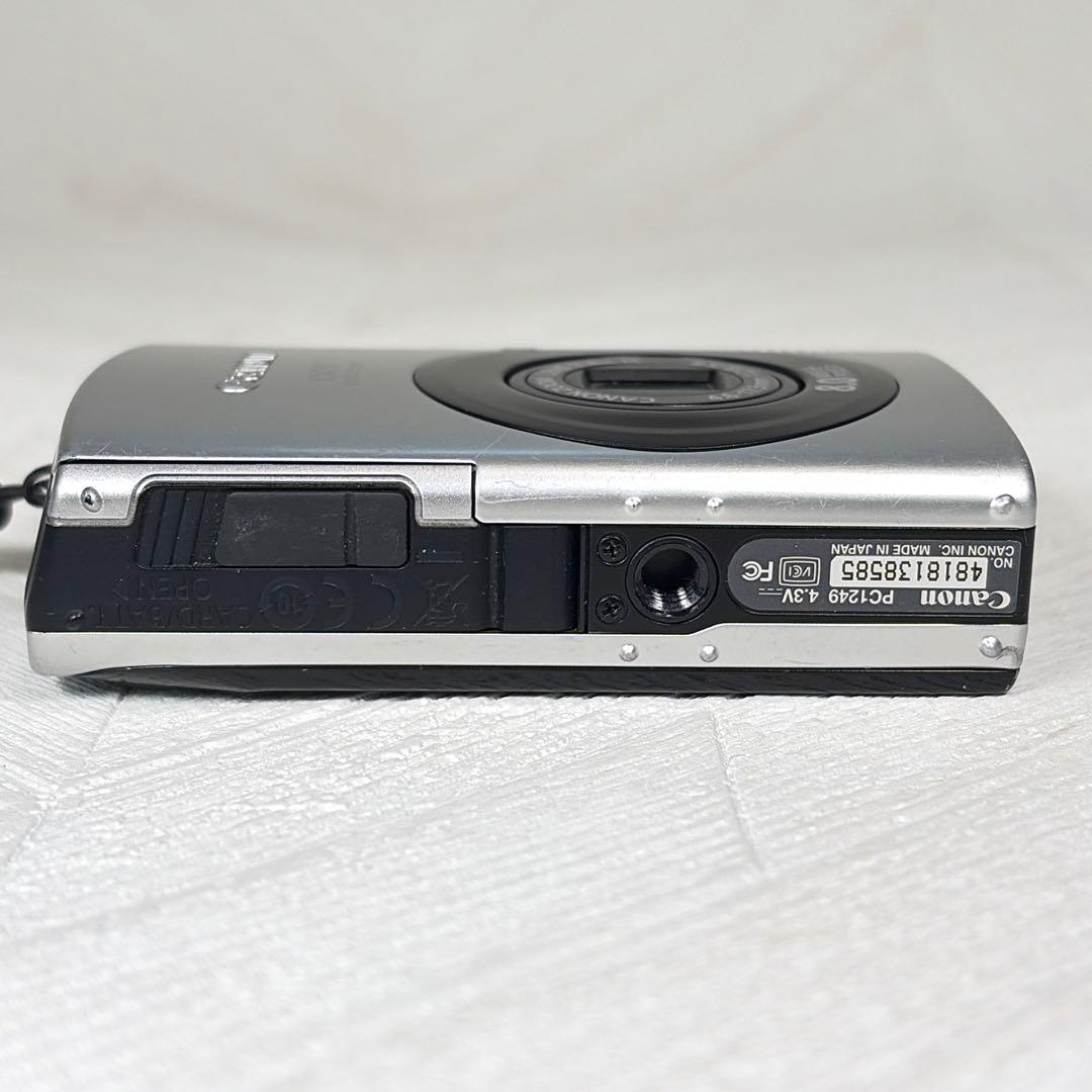 Canon IXY DIGITAL 910 IS シルバー デジカメ 動作品