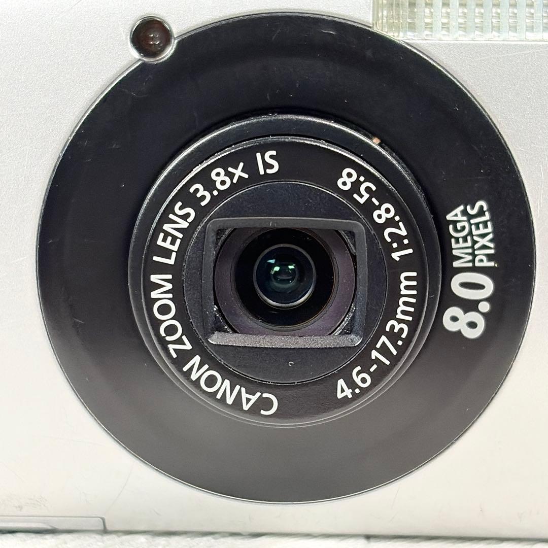 Canon IXY DIGITAL 910 IS シルバー デジカメ 動作品