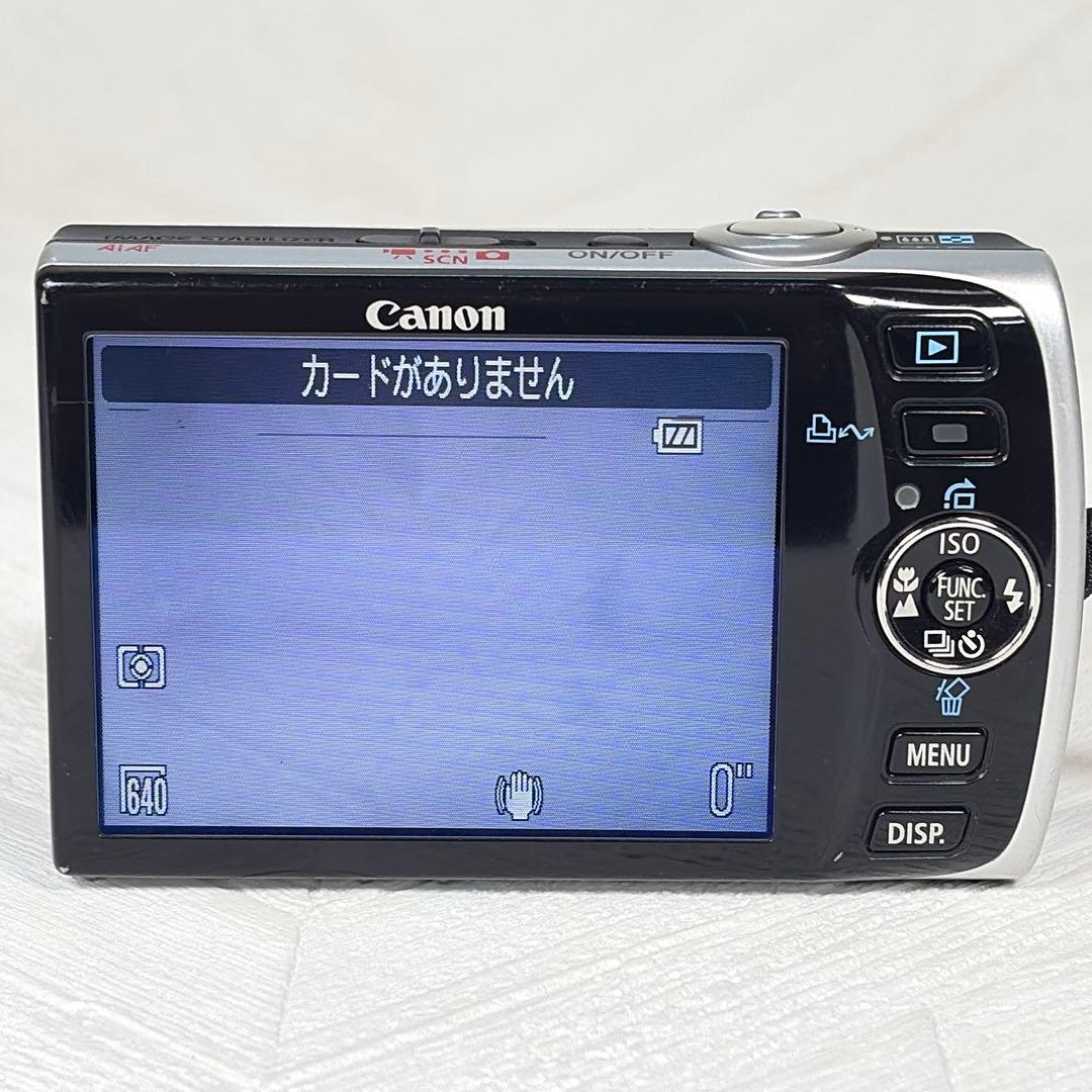 Canon IXY DIGITAL 910 IS シルバー デジカメ 動作品