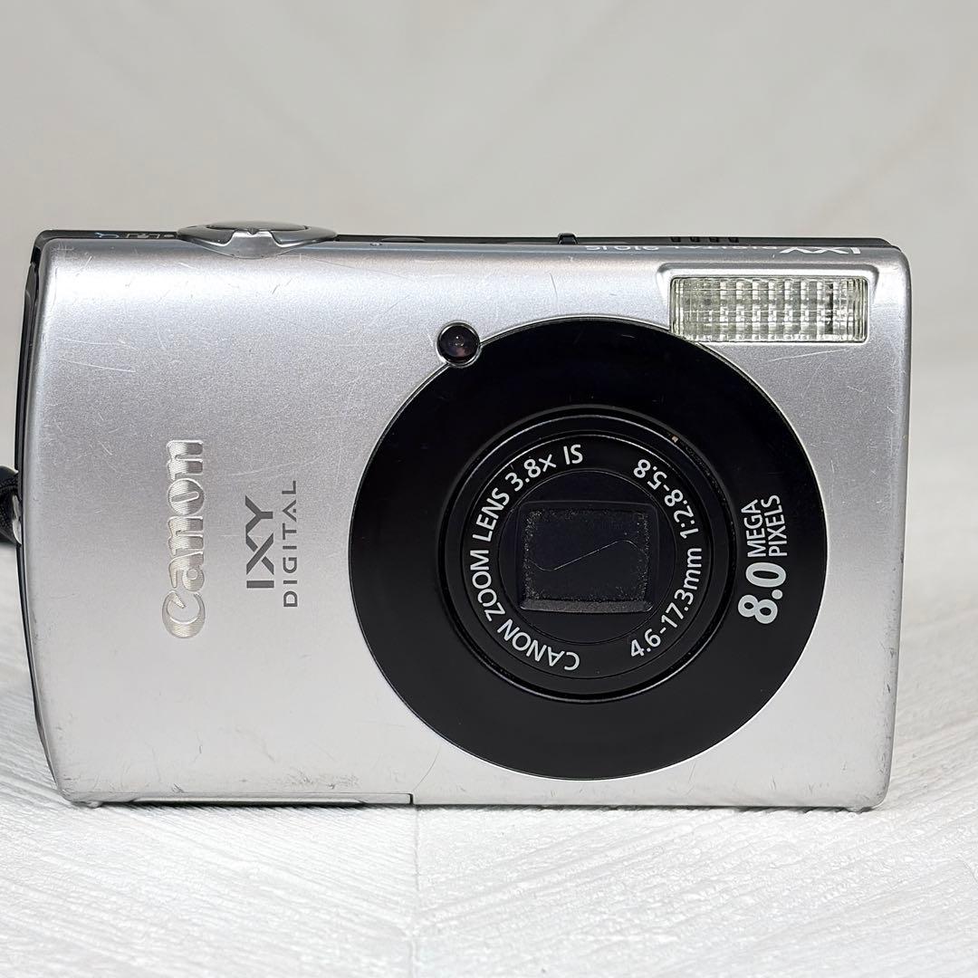 Canon IXY DIGITAL 910 IS シルバー デジカメ 動作品