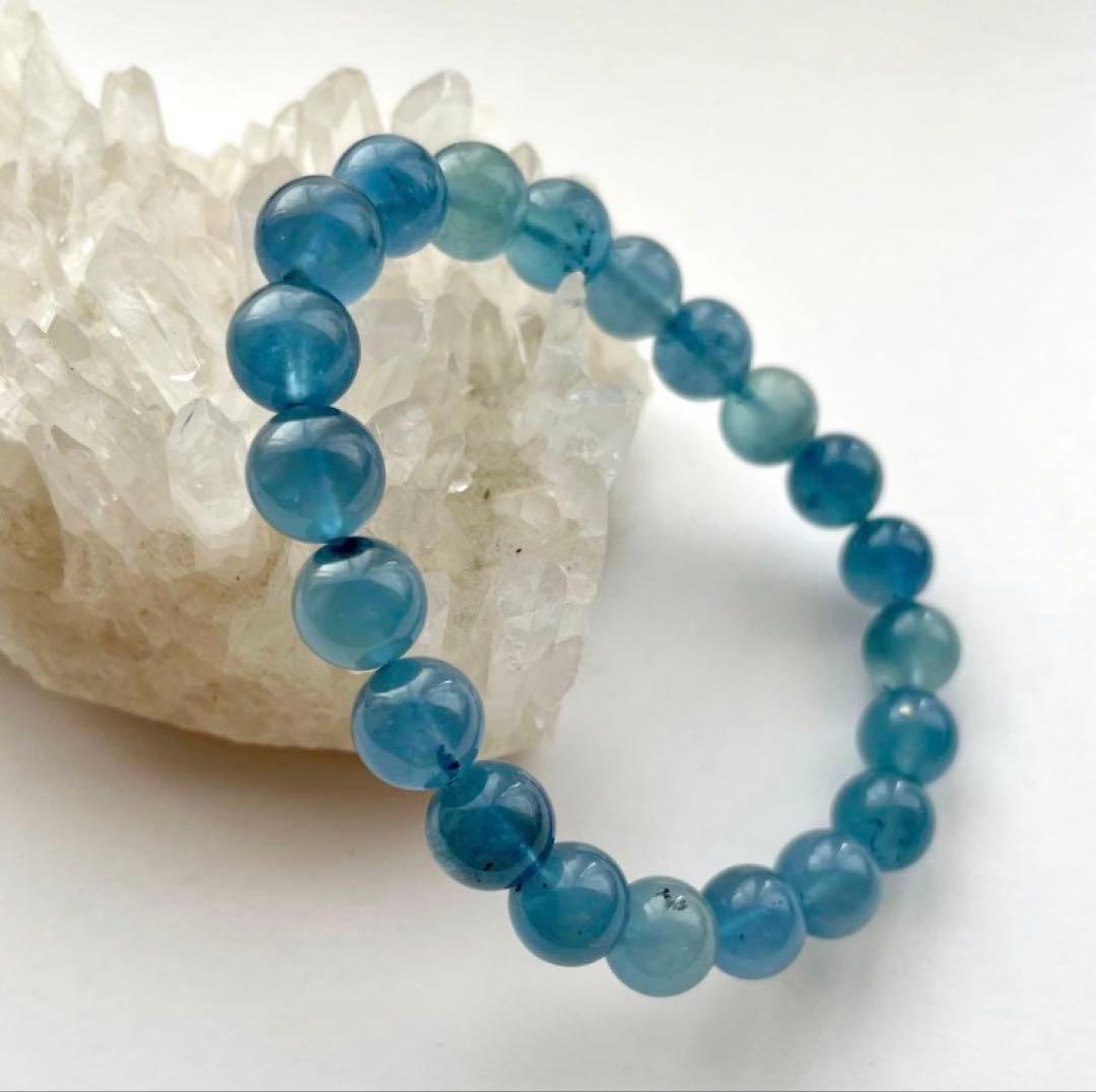 天然石 アクアマリン ブレスレット 3月誕生石