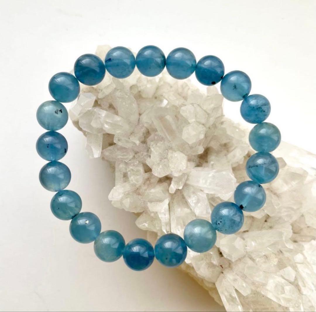 天然石 アクアマリン ブレスレット 3月誕生石