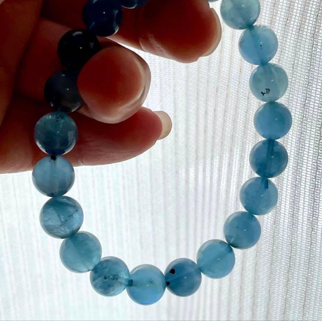 天然石 アクアマリン ブレスレット 3月誕生石