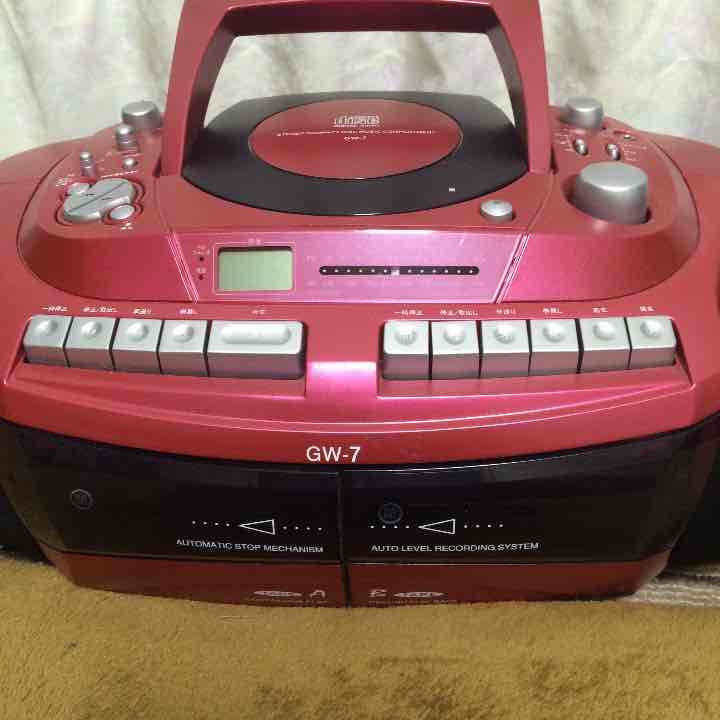 CDラジカセ プレーヤー