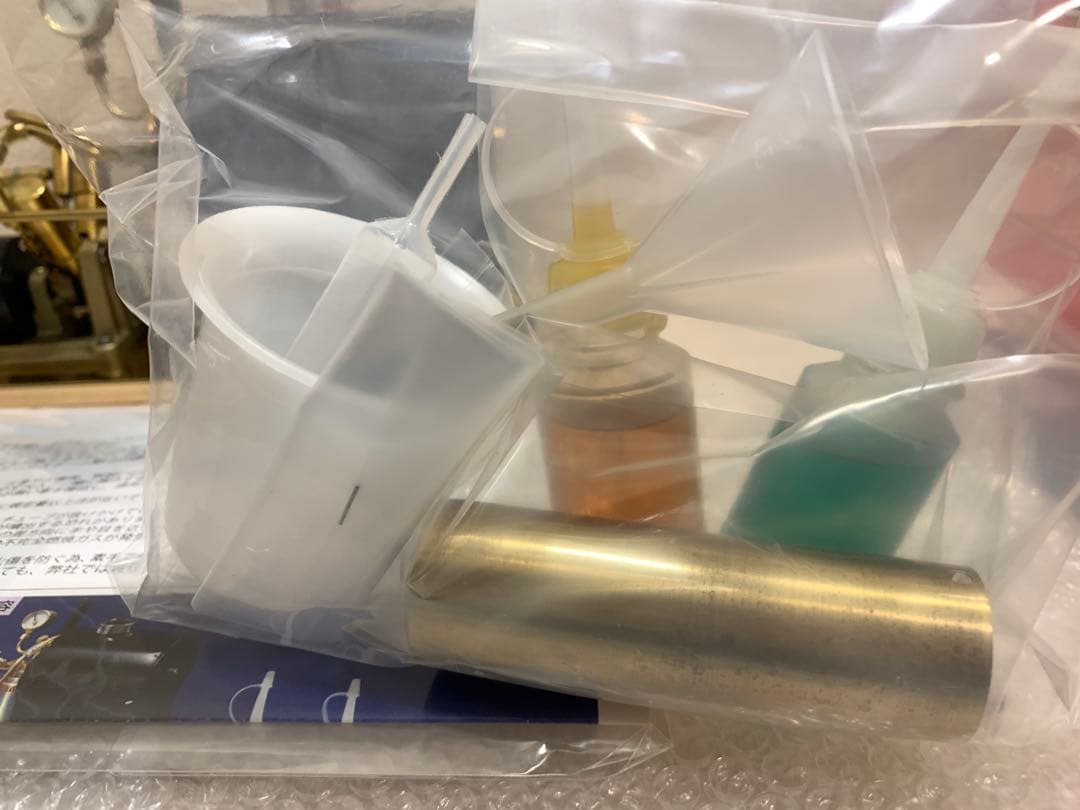 斉藤製作所V2&OB-1 スチーム エンジン 蒸気 模型