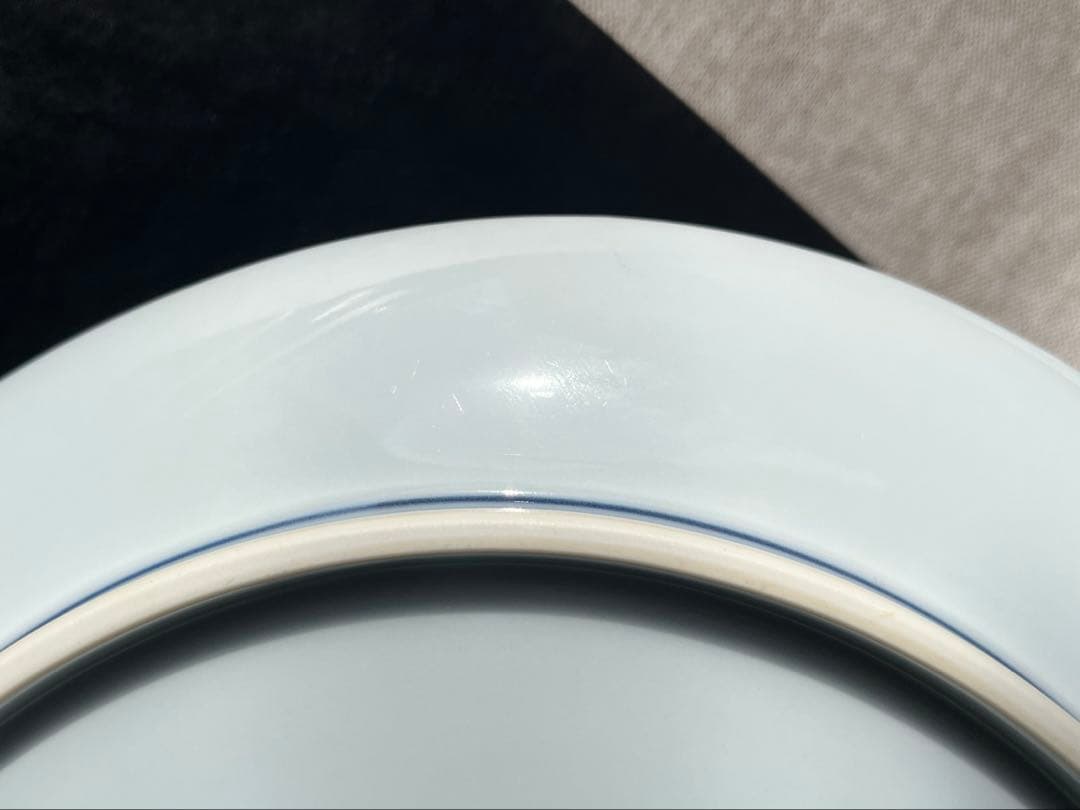 源右衛門　染錦向日葵　ひまわり　楕円皿　大皿　一枚