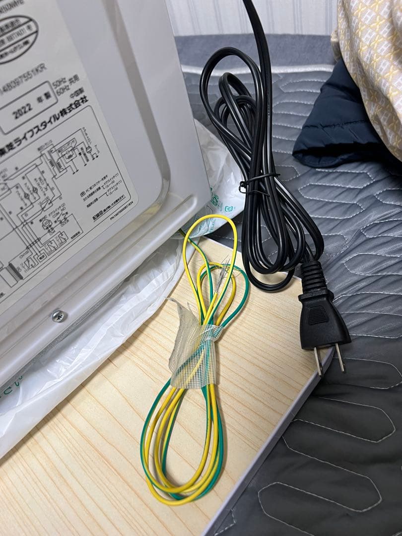 美品 TOSHIBA 電子レンジ ER-WM17(W) 2022年製　ホワイト