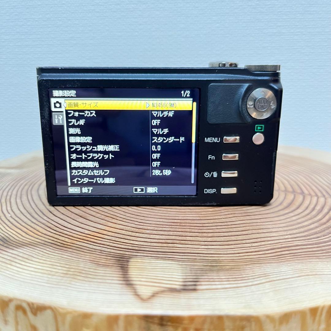 RICOH CX2 オールド コンデジ／動作品・レンズ内チリあり・付属品あり
