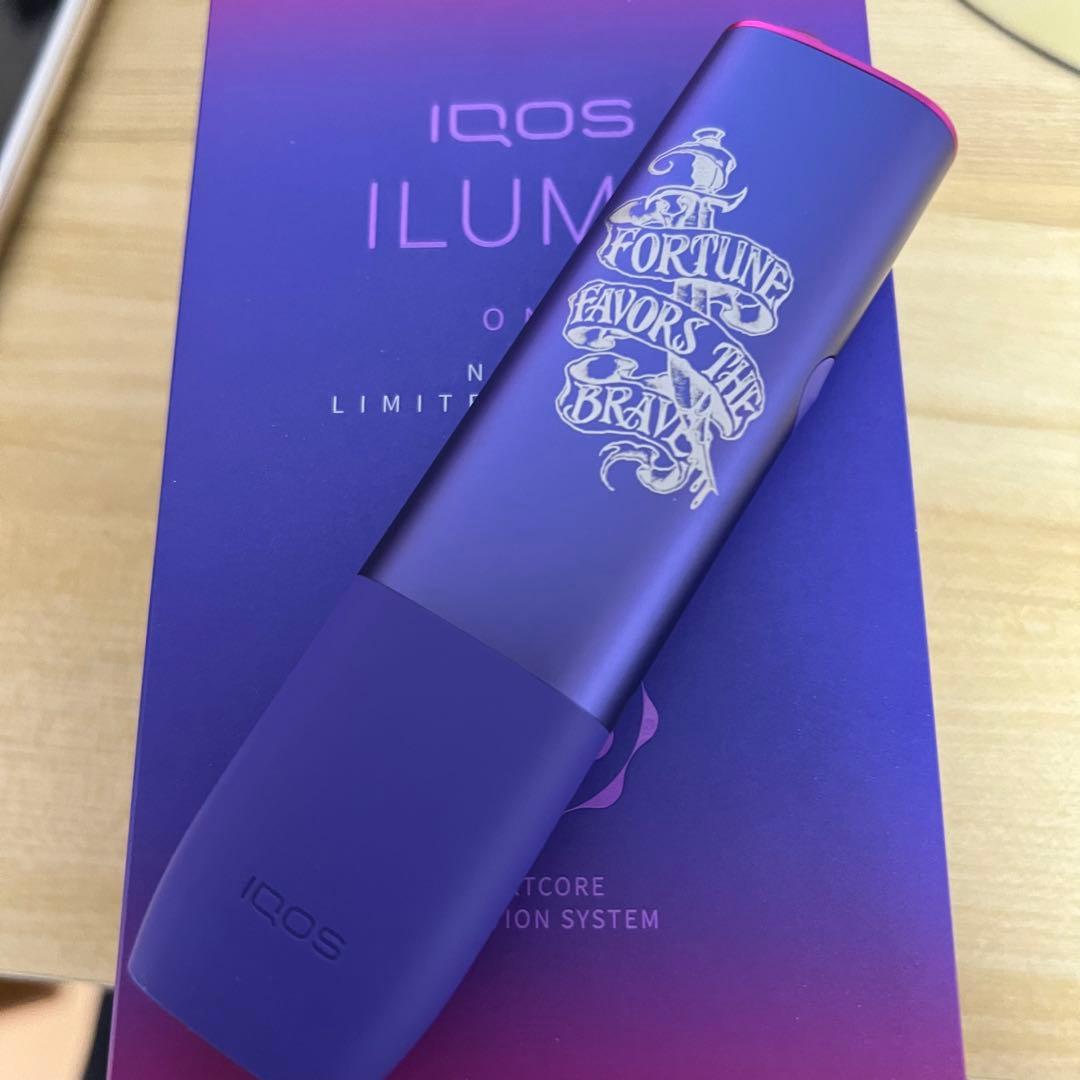 iQOS ILUMA ONE アイコス イルマワン ネオン　18番レーザー加工