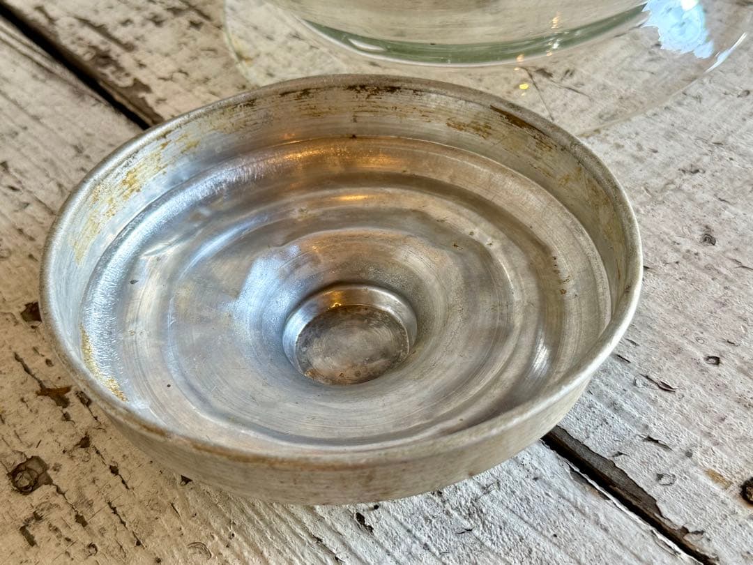 地球瓶 蓋付 ガラス瓶 駄菓子屋 昭和レトロ