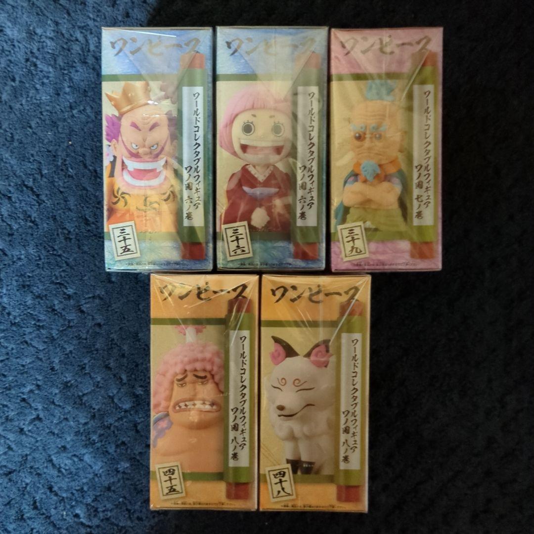 ワンピース　コレクタブル　フィギュア ５個　ワーコレ　ドランボール