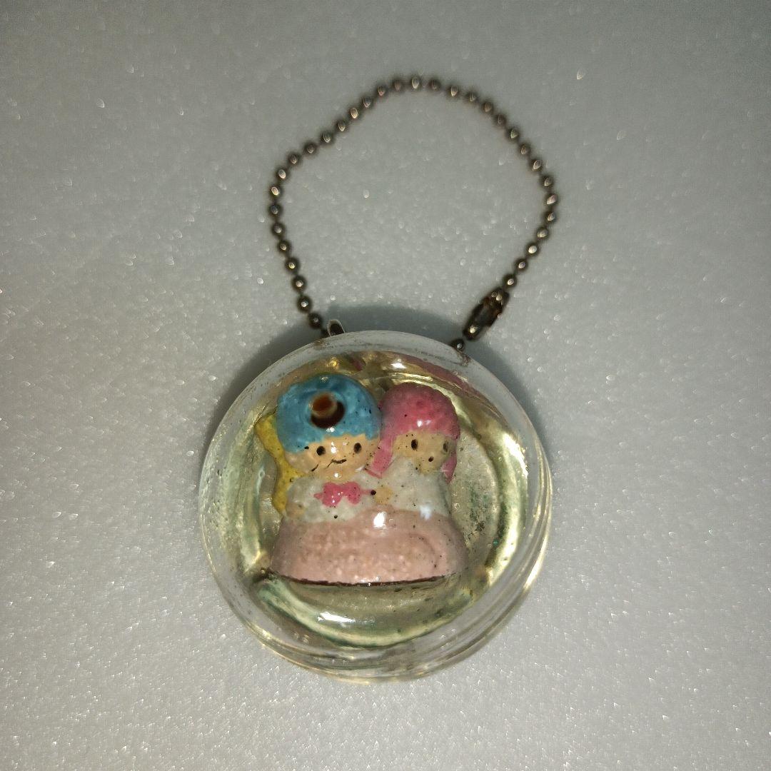 サンリオ　リトルツインスターズ　キキララ 平成レトロ　キーホルダー　オイル　難