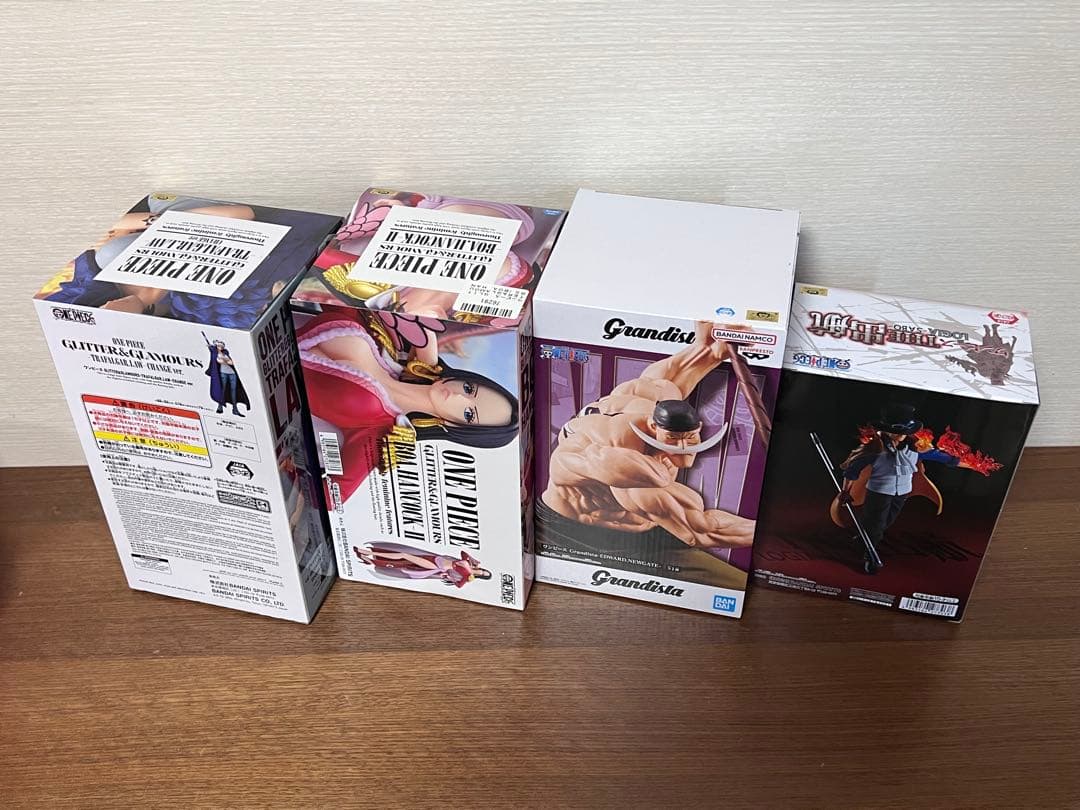 ONE PIECE 1番くじ A賞ラストワン他と プライズフィギュア４点セット