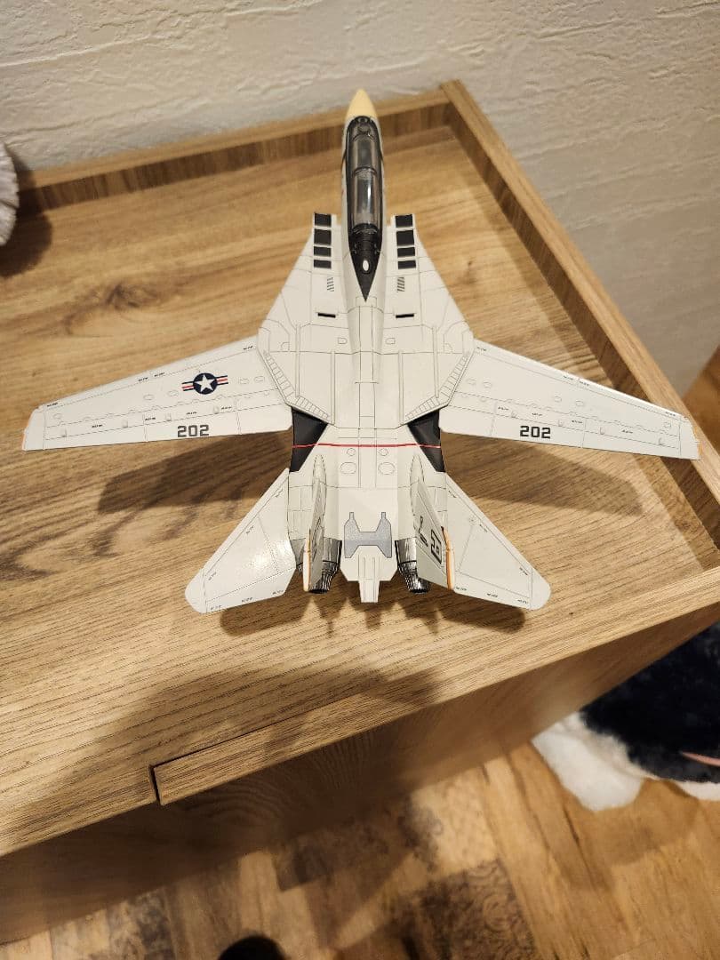 航空機モデルセット F-14 F/A-18 F-14アグレッサー機　27分1