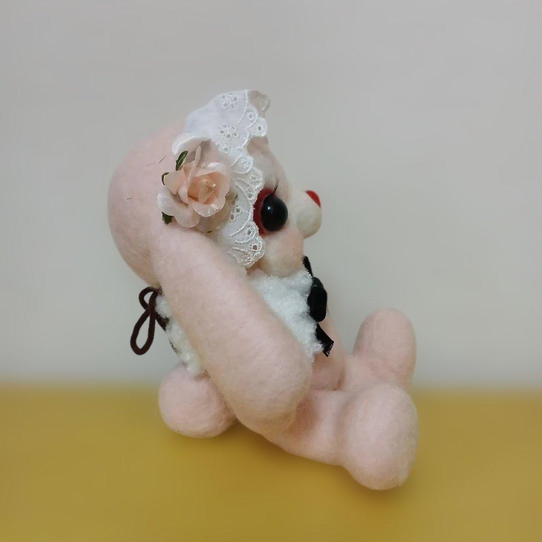 作家様　羊毛フェルト　たれ耳うさぎ　ぬいぐるみ
