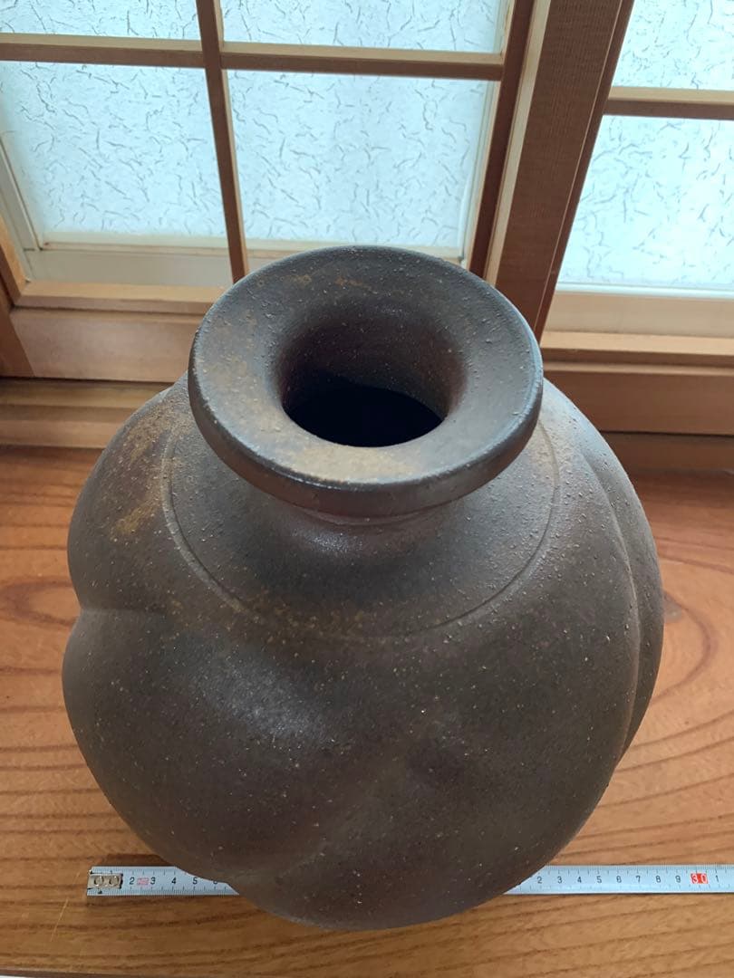 備前焼　壺　花瓶　陶芸　焼物　2点セット