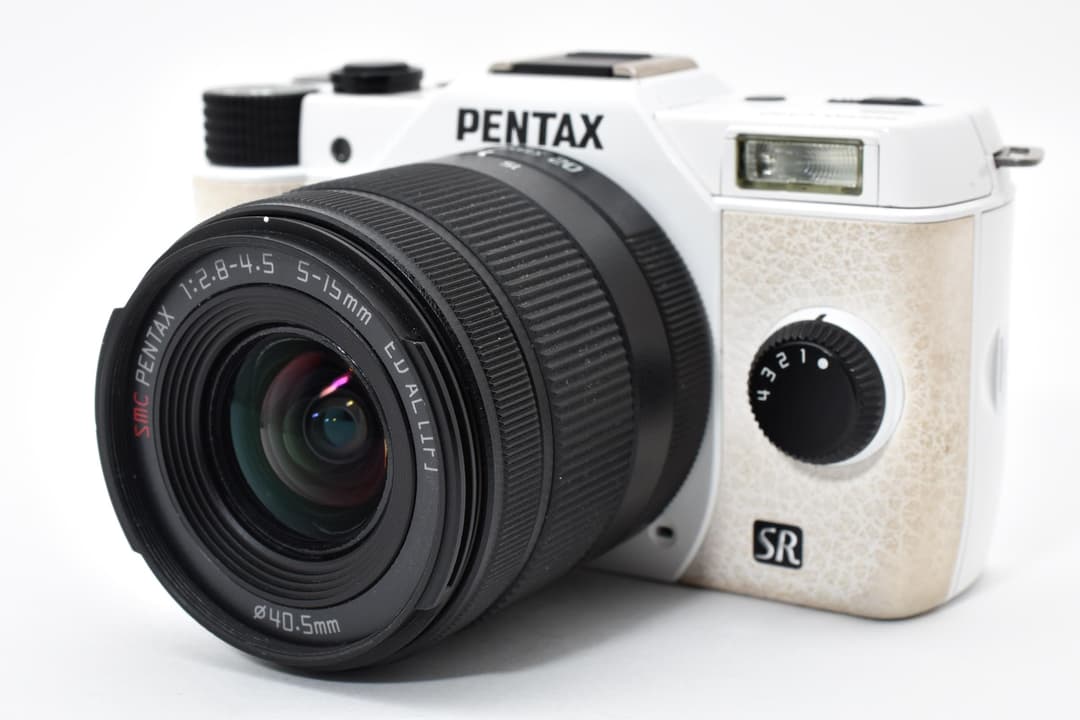 PENTAX Q10 オーダーカラー ホワイト レンズセット 0474