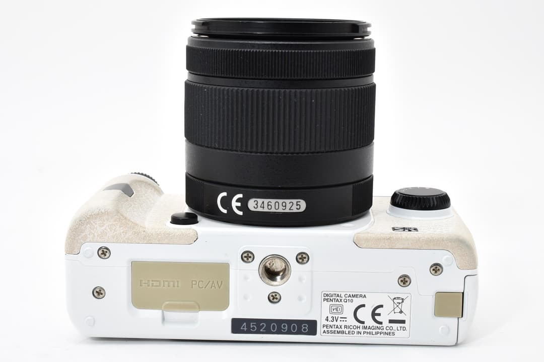 PENTAX Q10 オーダーカラー ホワイト レンズセット 0474
