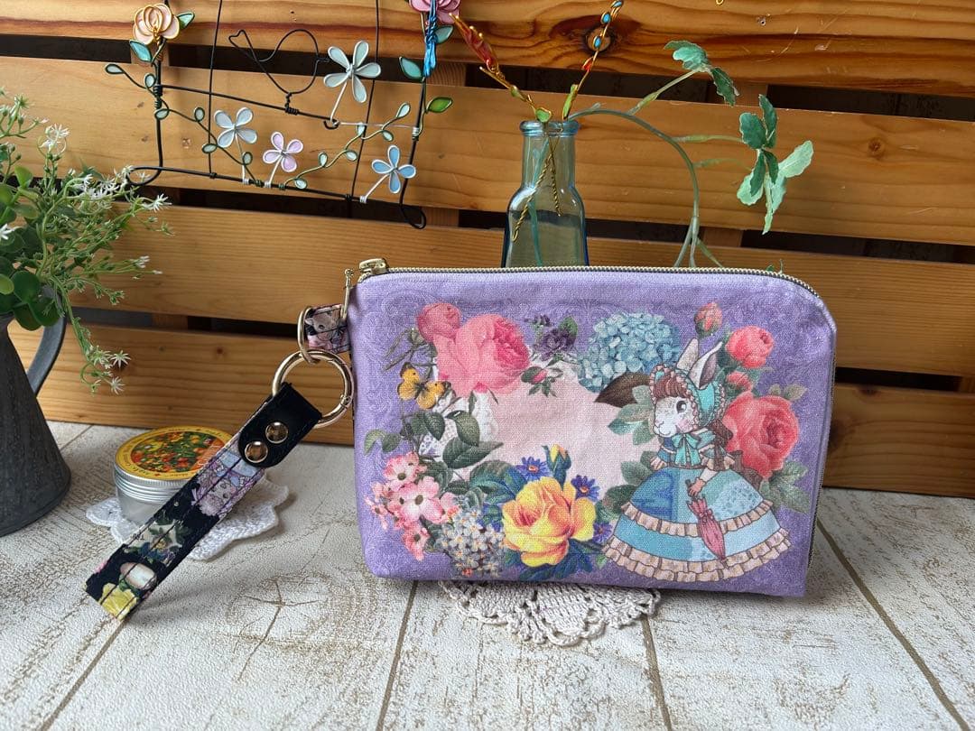 ヒロ@YK様　ジョリーフルール　スマート長財布　L字通院マルチケース