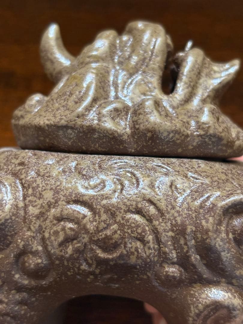 獅子　置物