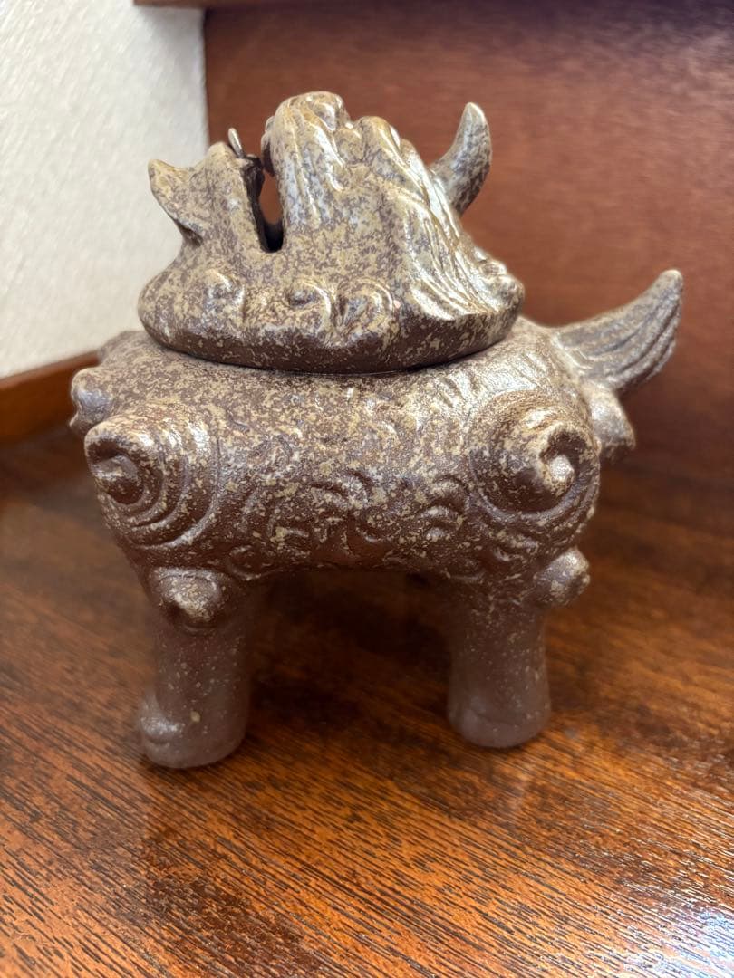 獅子　置物