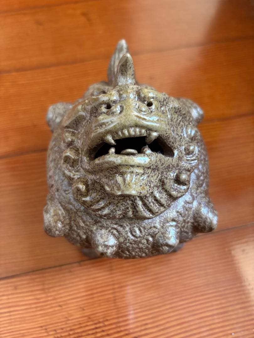 獅子　置物