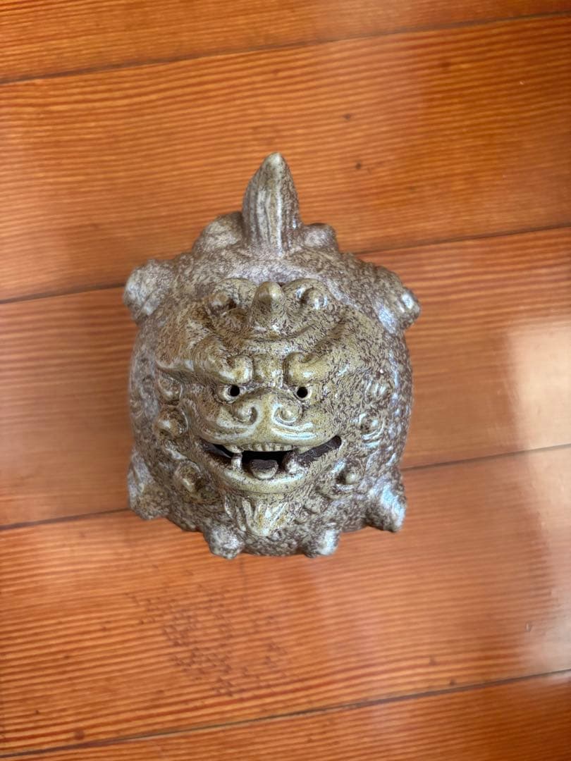 獅子　置物