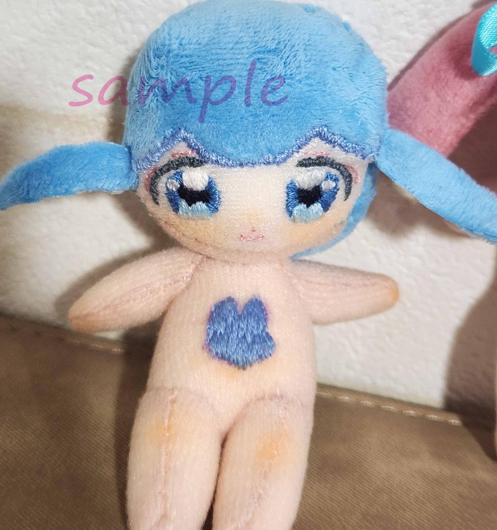 コスチューム付 10㎝ 自作ぬいぐるみ 推しぬい 無属性 棉花娃娃 自作ぬい