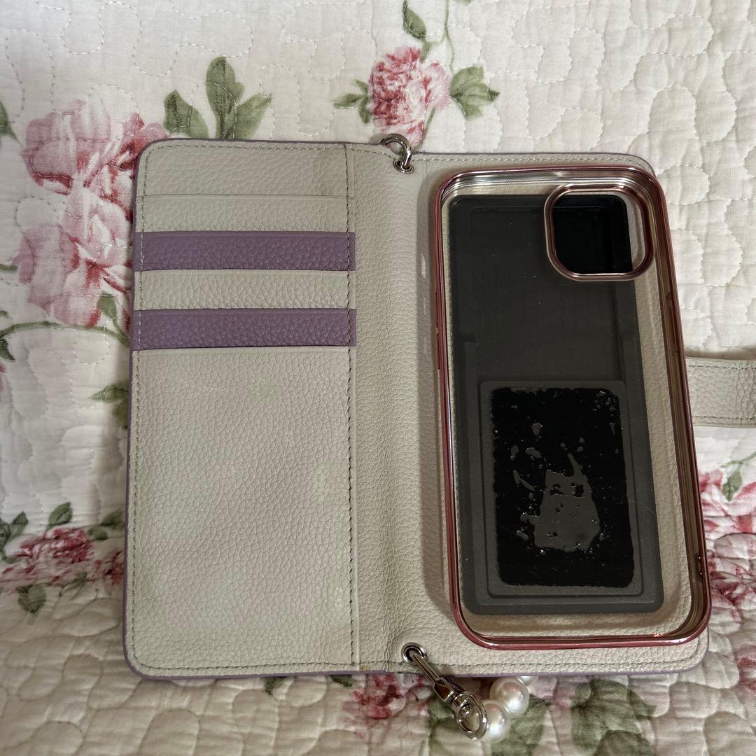 サロンドアルファード　　　　　　　手帳型携帯ケース