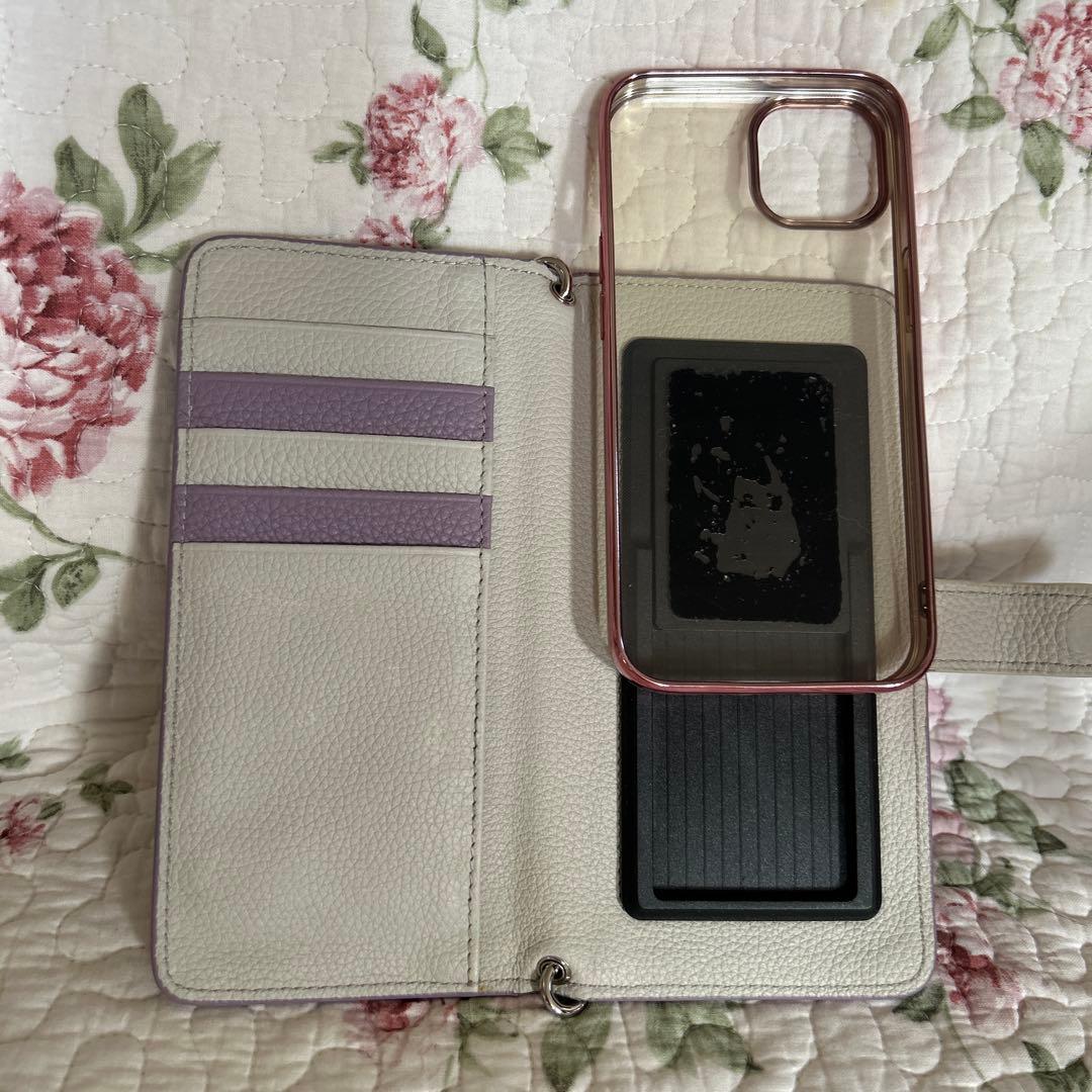 サロンドアルファード　　　　　　　手帳型携帯ケース