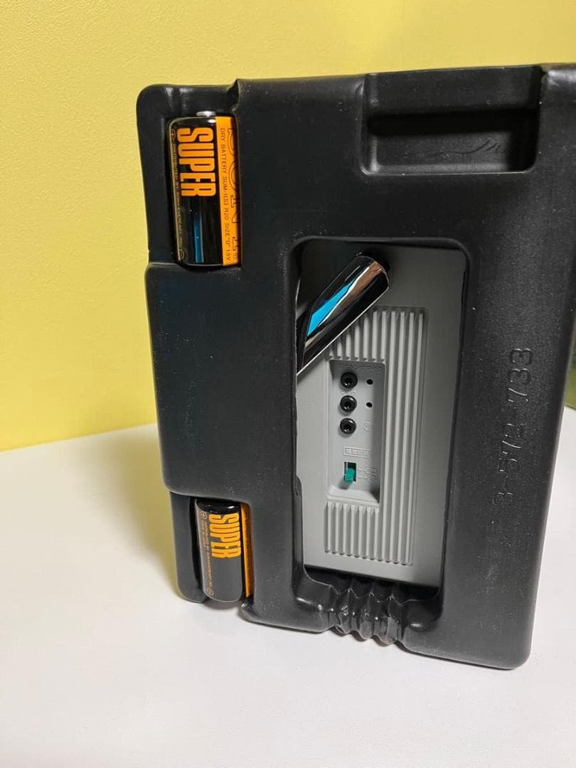 SONY CFM-22 新品未使用品　元箱　説明書　保証書　電池４本付き