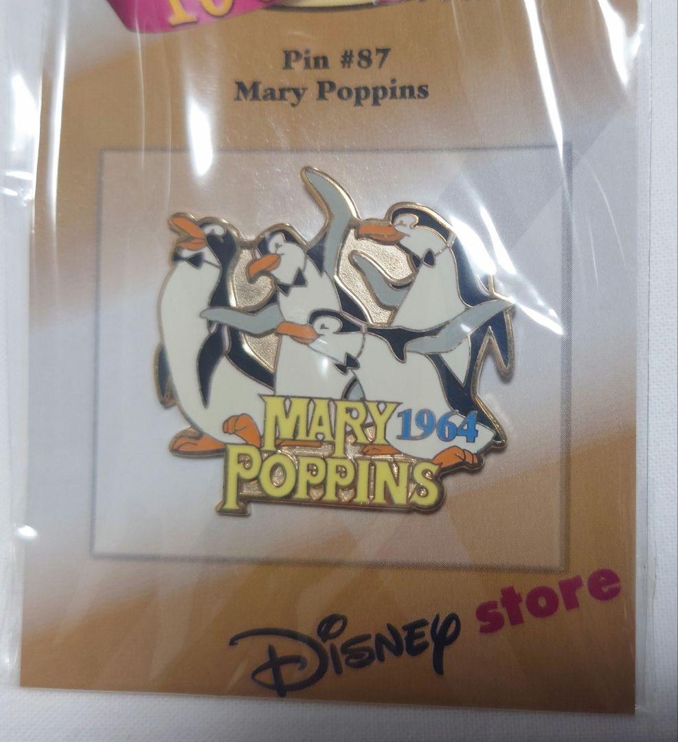 ディズニー メリーポピンズ ペンギンウェイター ピンバッジ