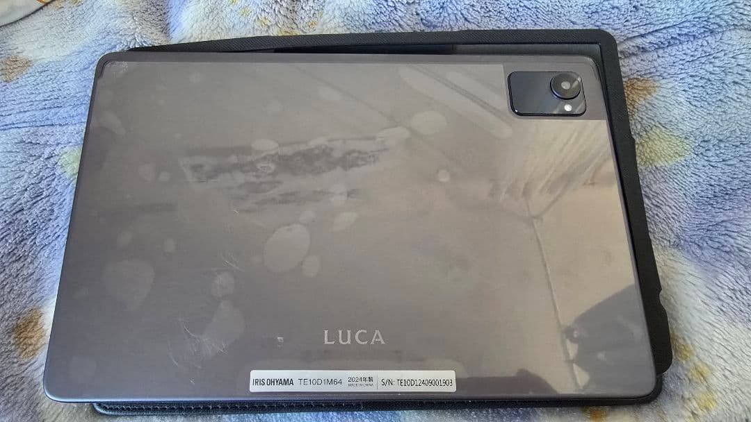 LUCA Tablet TE10D1M64-KV1H 本体ケースカバー付き