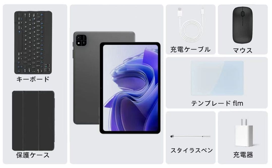 7点付android16 タブレット8コアCPU 10.1 Wi-Fiモデル