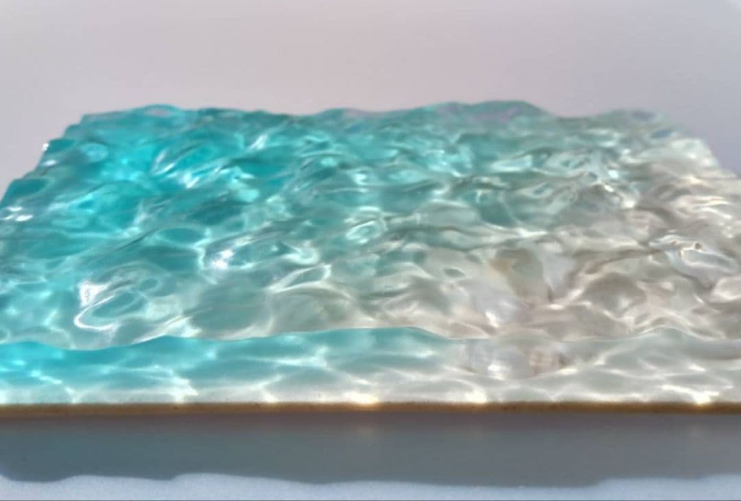 【 海のかけら No.2968 】エポキシレジン オーシャンアート レジンアート