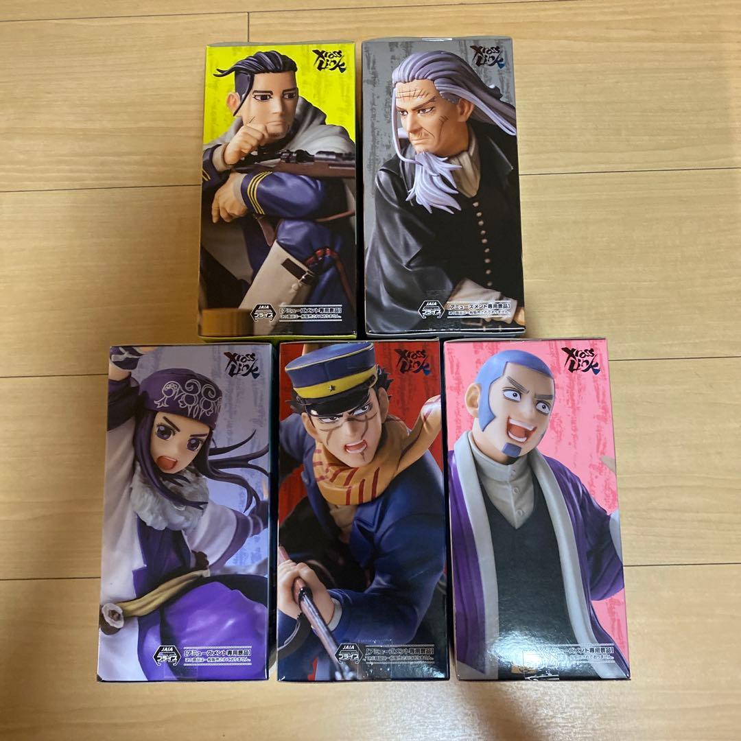 ゴールデンカムイフィギュア5点セット