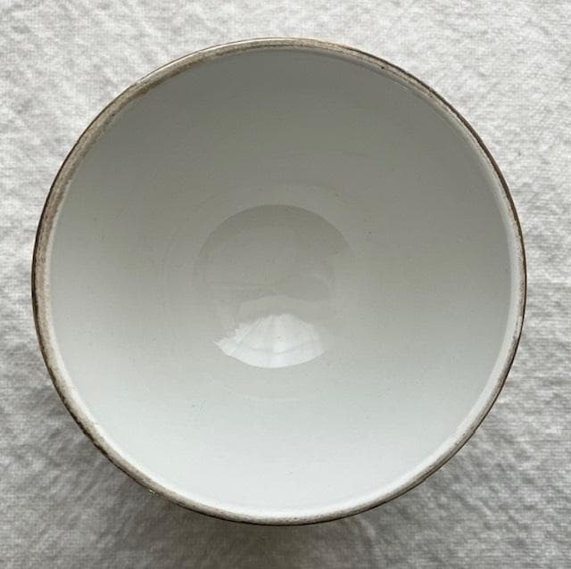 レア◆サルグミンヌ金彩ｘ黒ティーボウル＃カフェオレボウルクレイユモントロージアン
