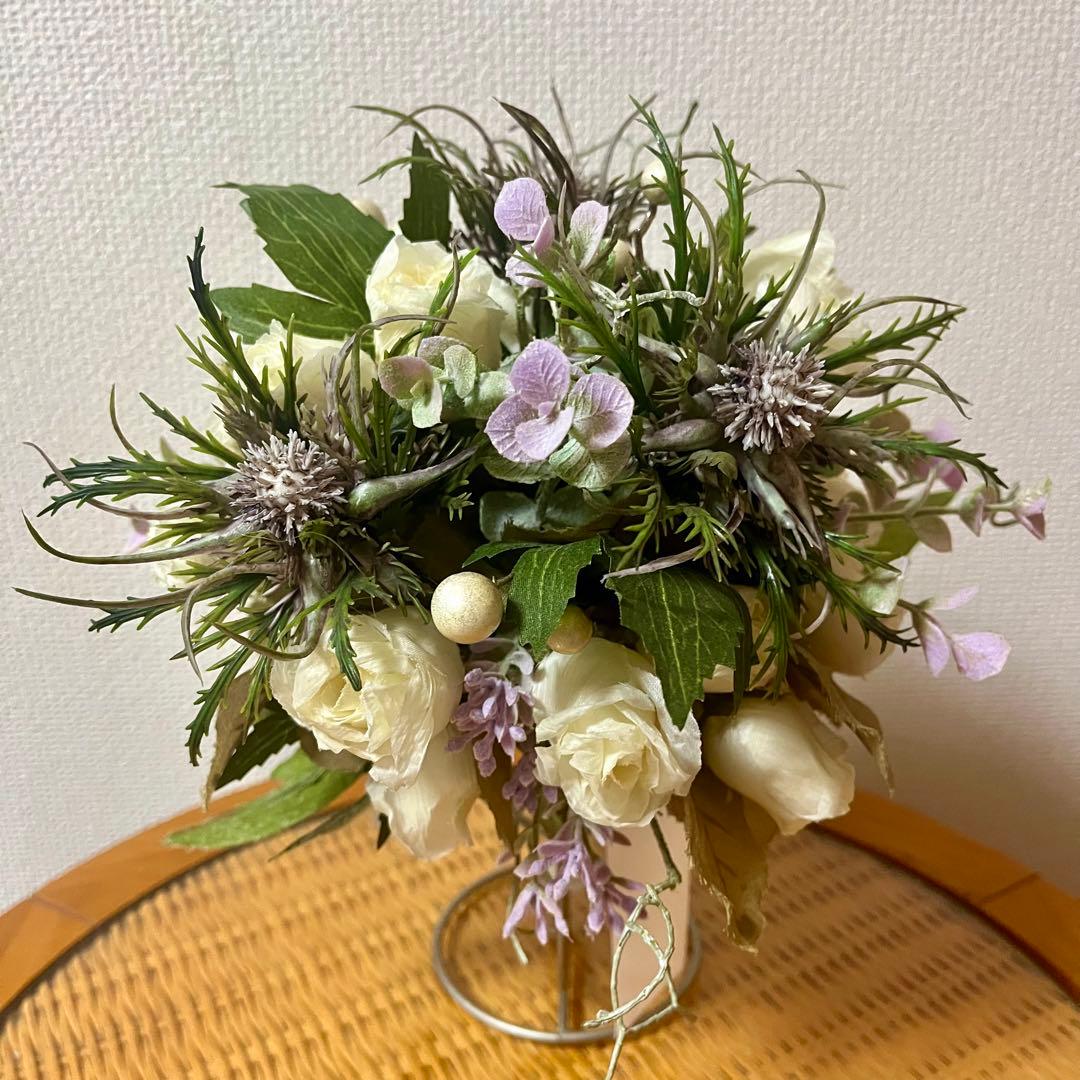 【美品】ウェディングブーケ/ブーケトニア