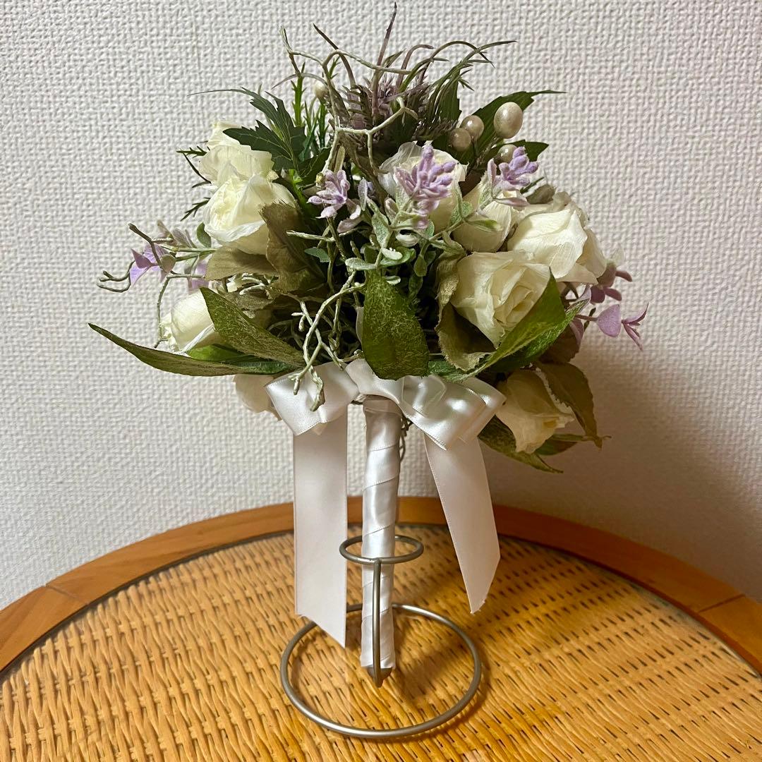 【美品】ウェディングブーケ/ブーケトニア