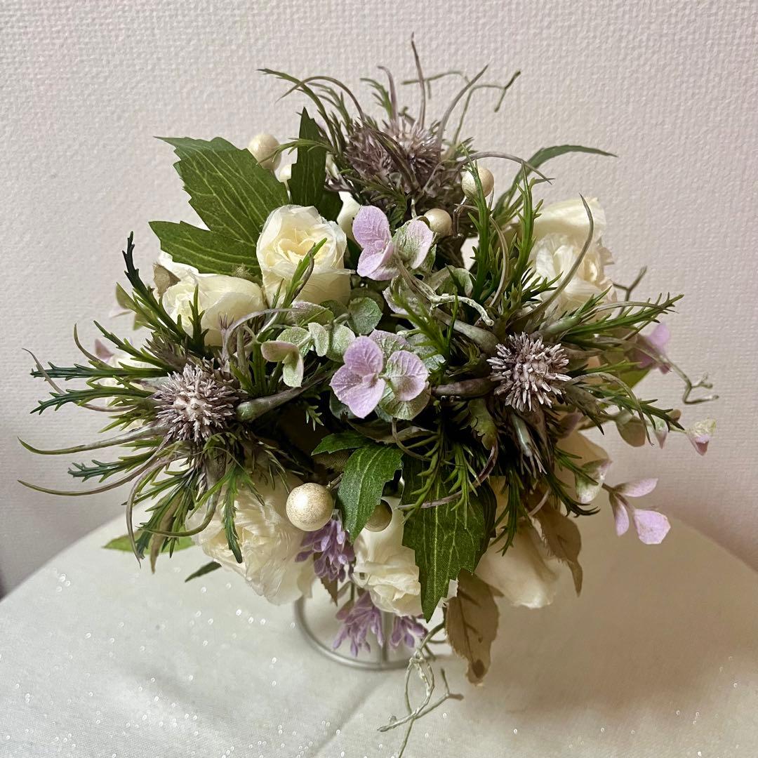 【美品】ウェディングブーケ/ブーケトニア