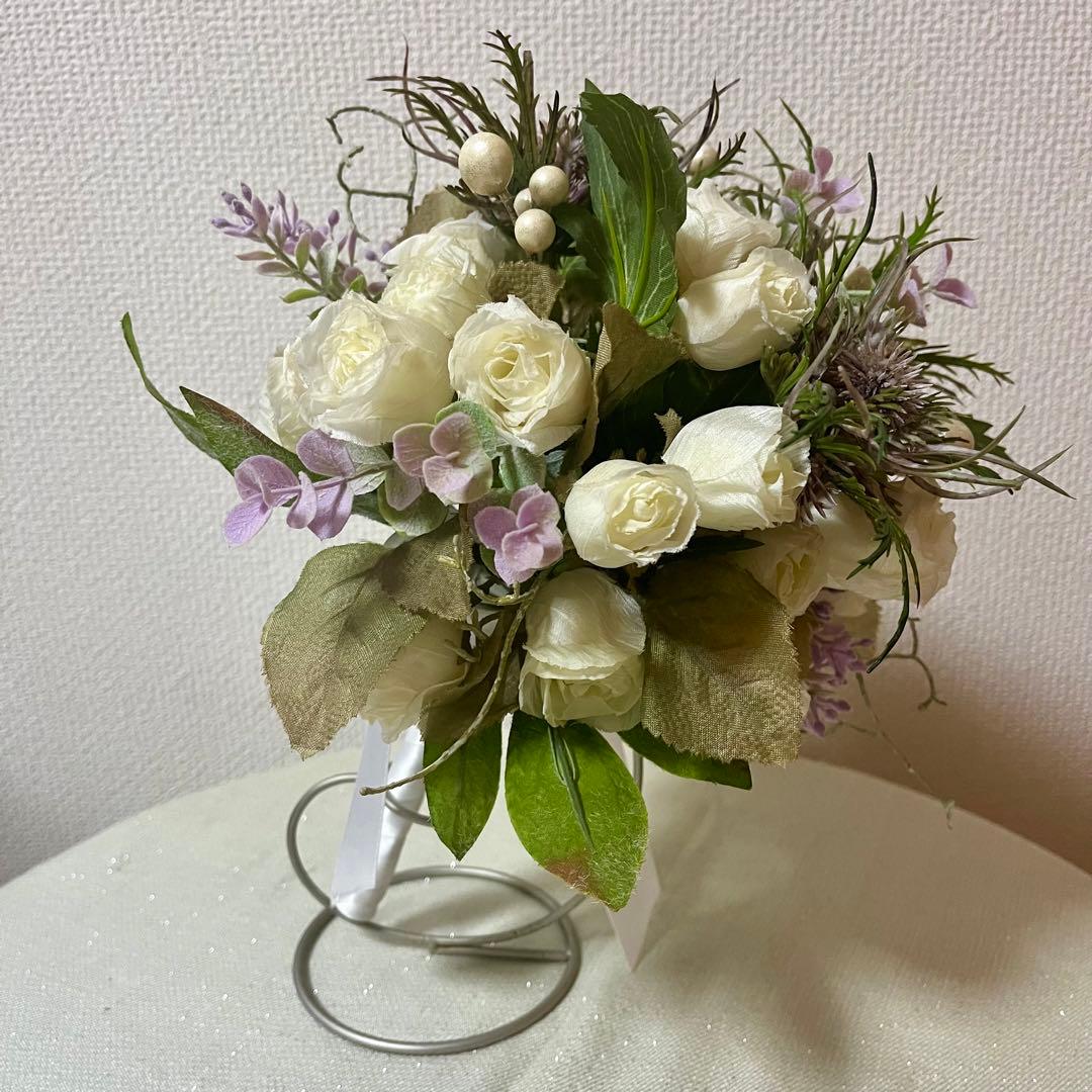 【美品】ウェディングブーケ/ブーケトニア