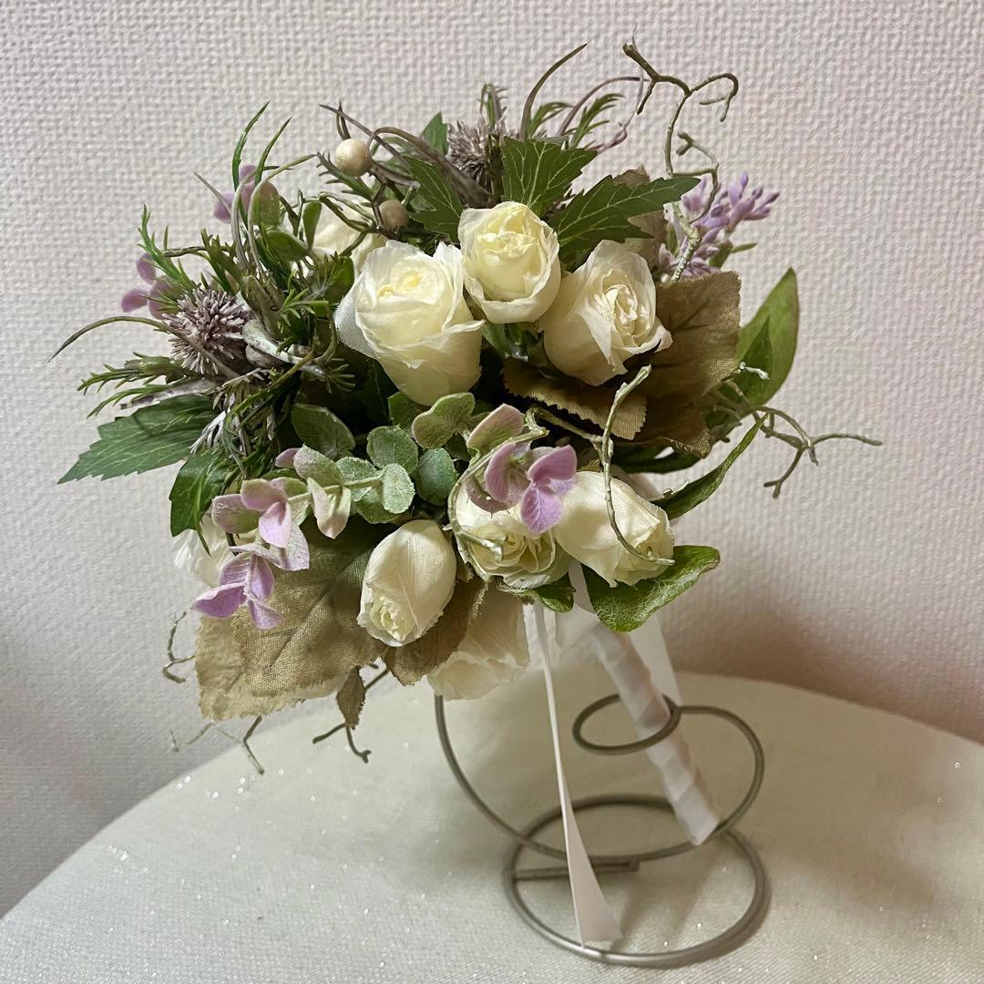 【美品】ウェディングブーケ/ブーケトニア