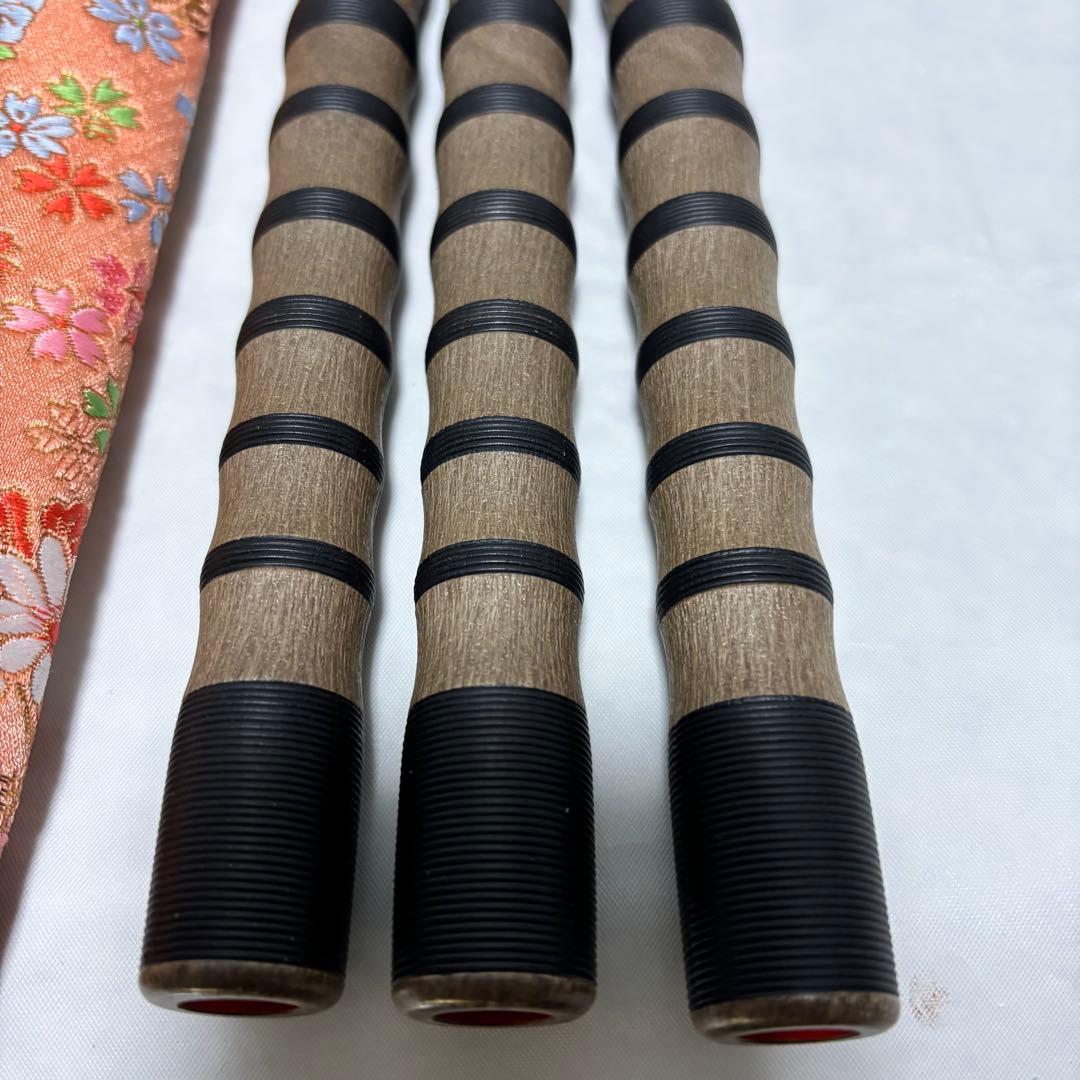 龍笛　雅楽　プラスチック製　3本セット