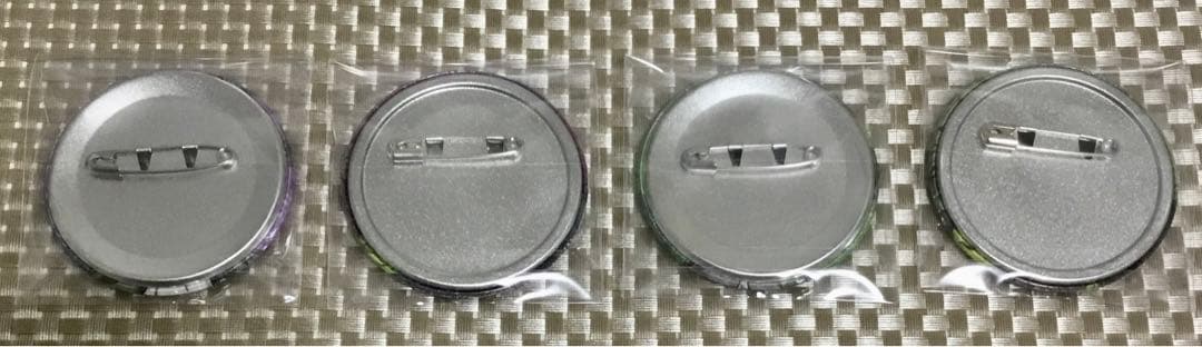 桃源暗鬼　朽森紫苑　百鬼大我　猫咲　印南　缶バッジ　セット