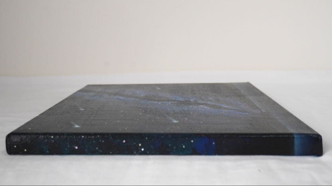 夜空の星たち　絵画　原画