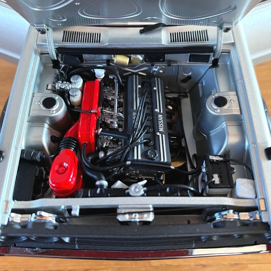 【美品】1/18 オートアート 日産 スカイライン 2000 GT-R ケンメリ