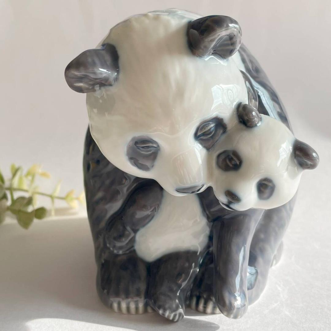 ロイヤルコペンハーゲン パンダ フィギュリン 置物 デンマーク製