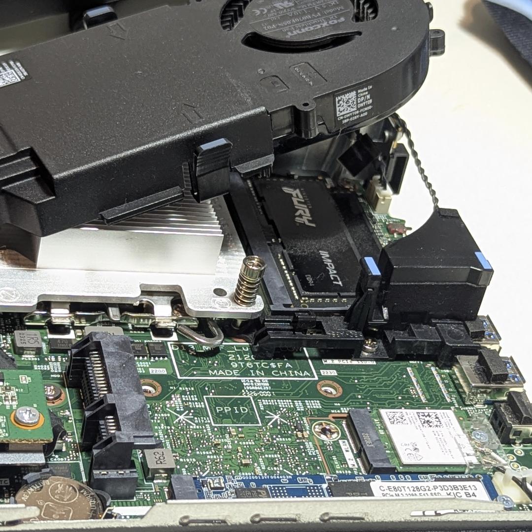 Dell OptiPlex Micro 7010 2023; メモリ 64GB